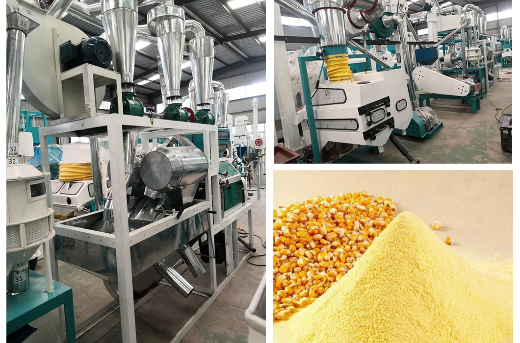 Efficient Household Grinding Machine Powder Corn Grinding Machine Corn Grinding Mill Machine Power Food Technical Sales