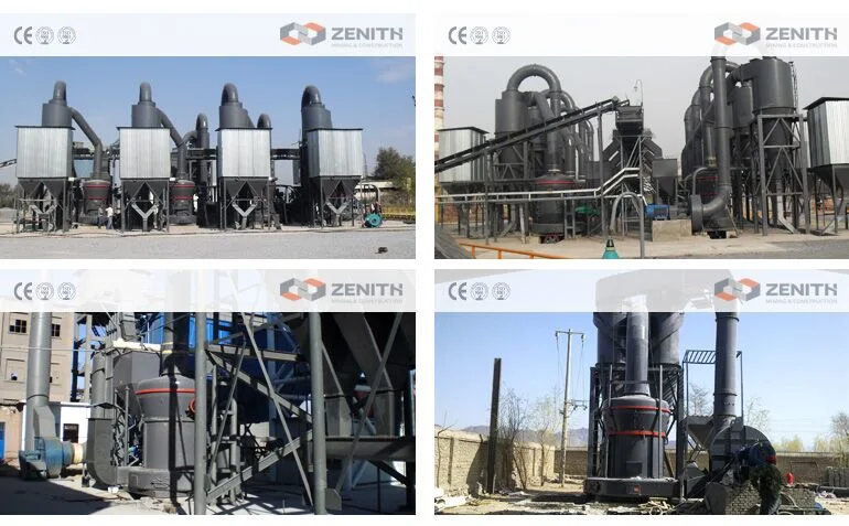 Zenith Annual Output 80000t Gypsum Powder Plant with Low Price