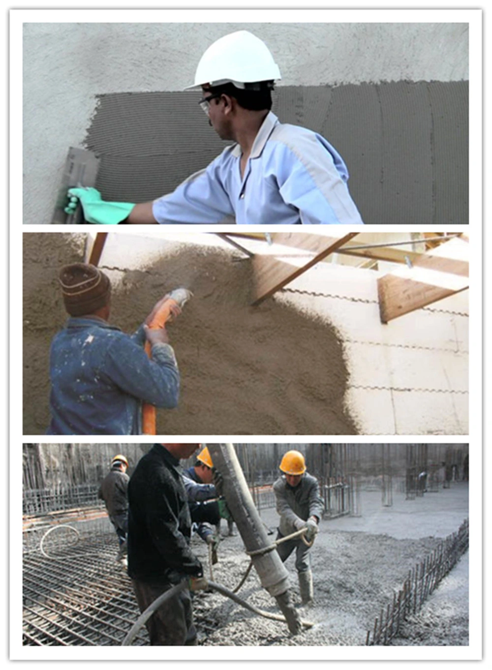 Redispersible Polymer Powder Rdp for Tile Bond/Wall Putty/Gypsum Plaster/Skim Coat