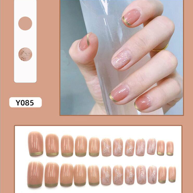Safe and Cute Wearable Long and Short Detachable Casual Fashion False Nails