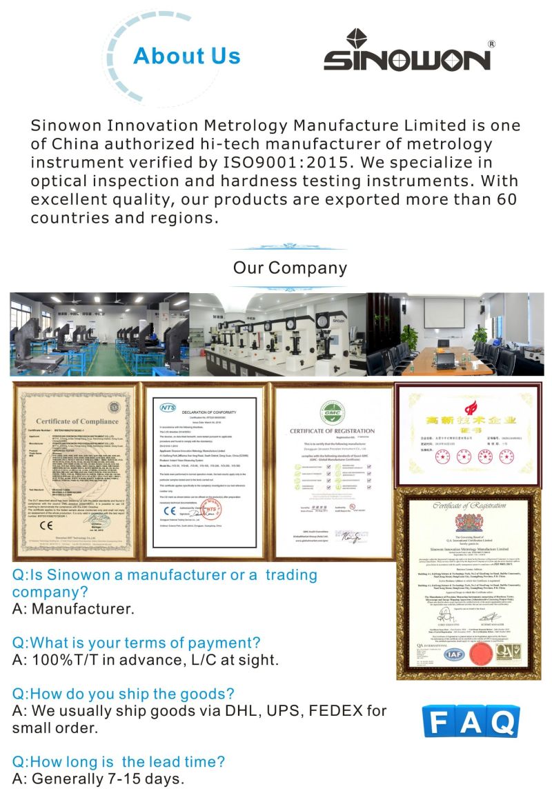 3D Vision and Measuring Machine for Injection Moldings