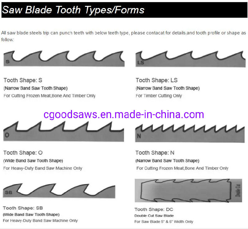 M42 Bimetal Cutting Band Saw Blades for Cutting Metal Wood Cutting