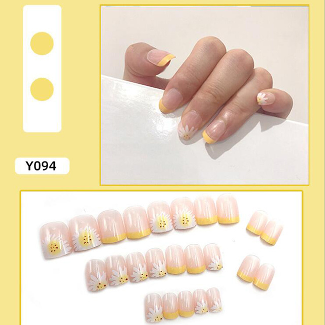 Safe and Cute Wearable Long and Short Detachable Casual Fashion False Nails