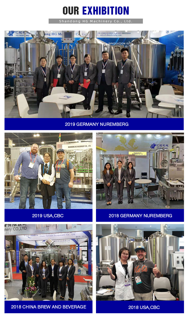 1000L 2000L 1500L Conical Beer Fermenting Tanks Jacketed Beer Fermentation Tank