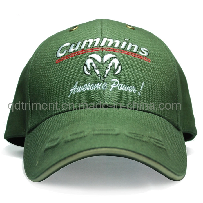 Heavy Brushed Cotton Twill Embroidery Baseball Sport Cap (TRB0365)