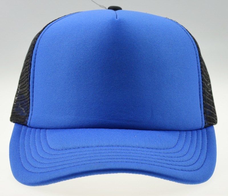 BSCI Blank Contrast Colors Foam Mesh Cap Summer Sport Hat