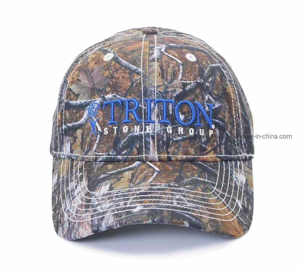 Triton Baseball Cap Camouflage Cap Hat Six Panel Sport Cap