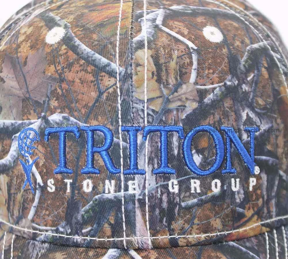 Triton Baseball Cap Camouflage Cap Hat Six Panel Sport Cap