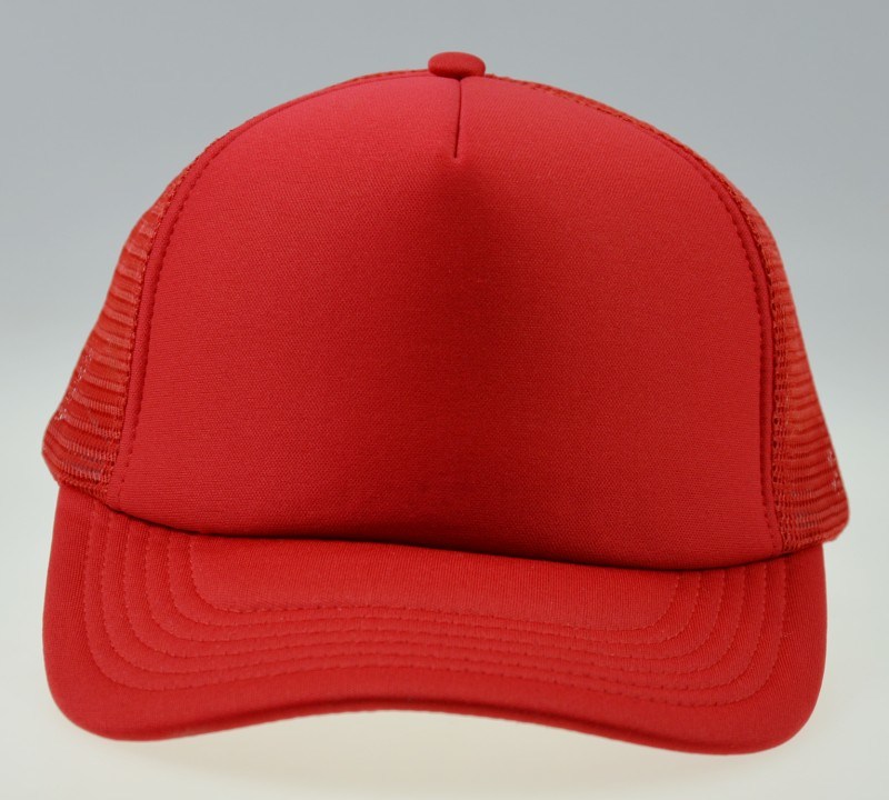 BSCI Blank Contrast Colors Foam Mesh Cap Summer Sport Hat