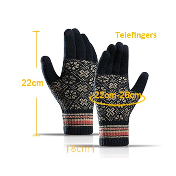 Wholesale Knitted Scarf Telefingers Glove Hat Beanies