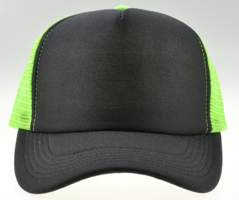 BSCI Blank Contrast Colors Foam Mesh Cap Summer Sport Hat