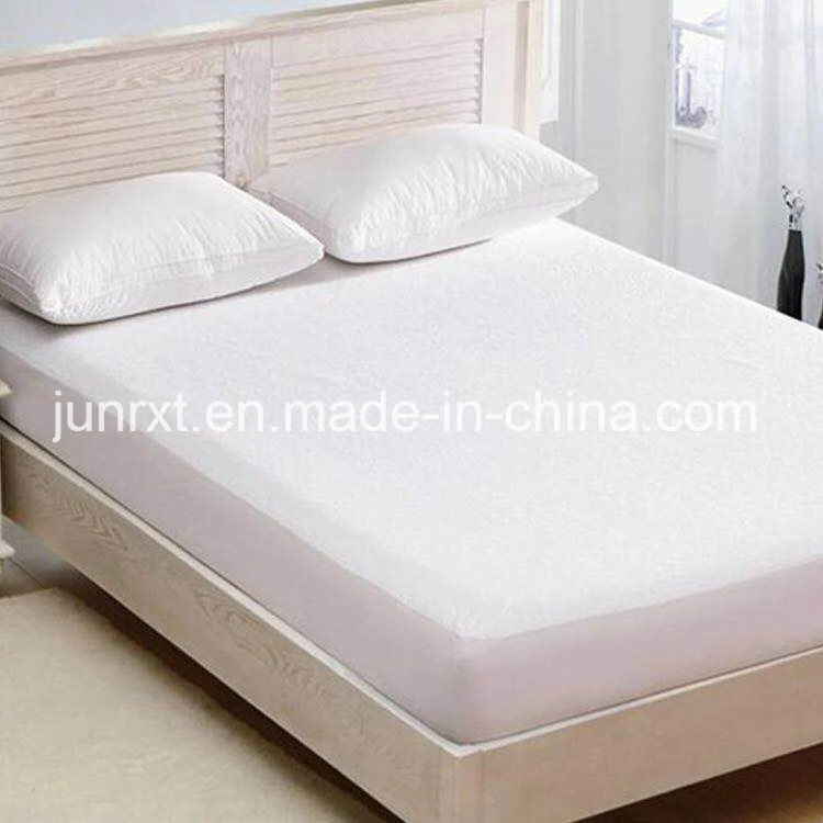 Waterproof Mattress Protector, Polyester Mattress Cover, All Size Available, Coral Wool Waterproof Mattress Cover.