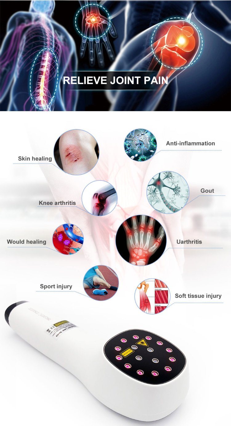 Low Level Cold Laser Therapy Device for Skin Healing