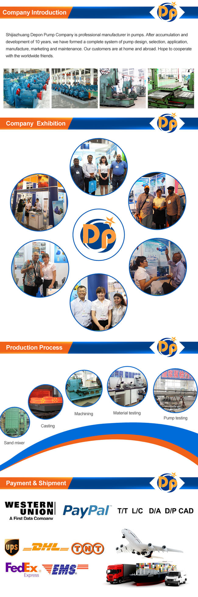 Clean Water Pump Centrifugal Pump Industrial Water Pump
