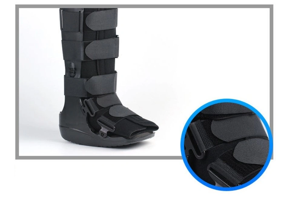 Adjustable Orthopedic Air Cast Walking Ankle Boot Brace for Fracture