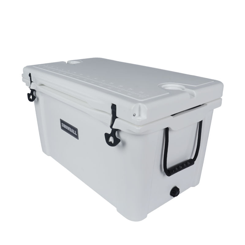 85L Heavy Duty Rotomolded Ice Cooler Box for Camping and Fishing, Ice Chest