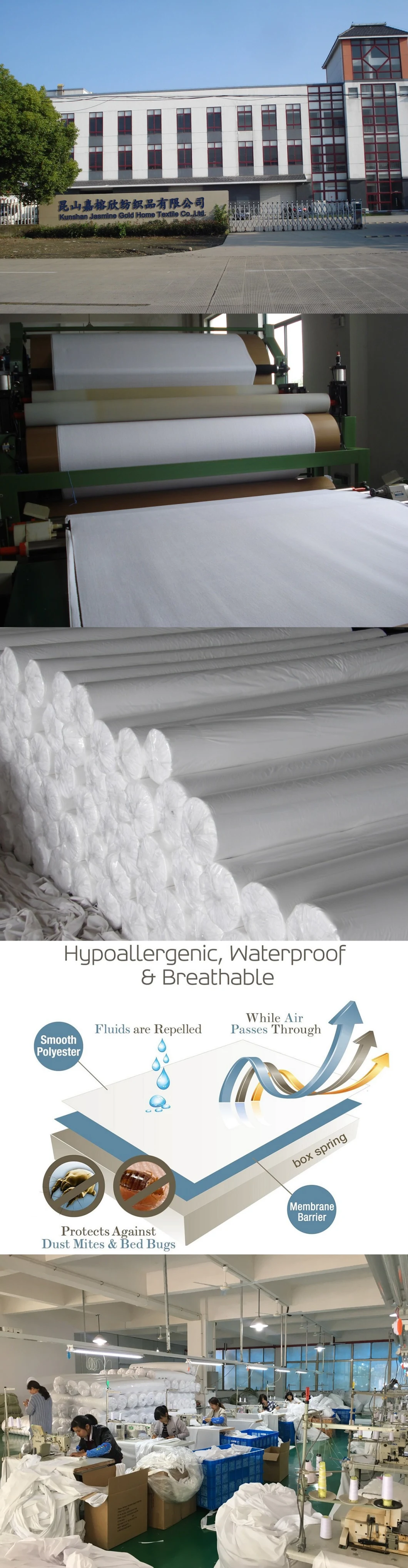 Waterproof Mattress Protector, Polyester Mattress Cover, All Size Available, Coral Wool Waterproof Mattress Cover.