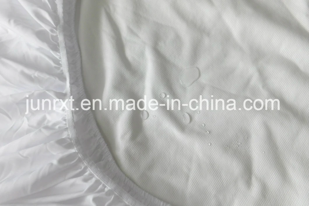 Waterproof Mattress Protector, Polyester Mattress Cover, All Size Available, Coral Wool Waterproof Mattress Cover.