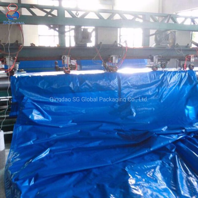 High Strength Rainproof PE Coated Tarpaulin for Cereal Covering