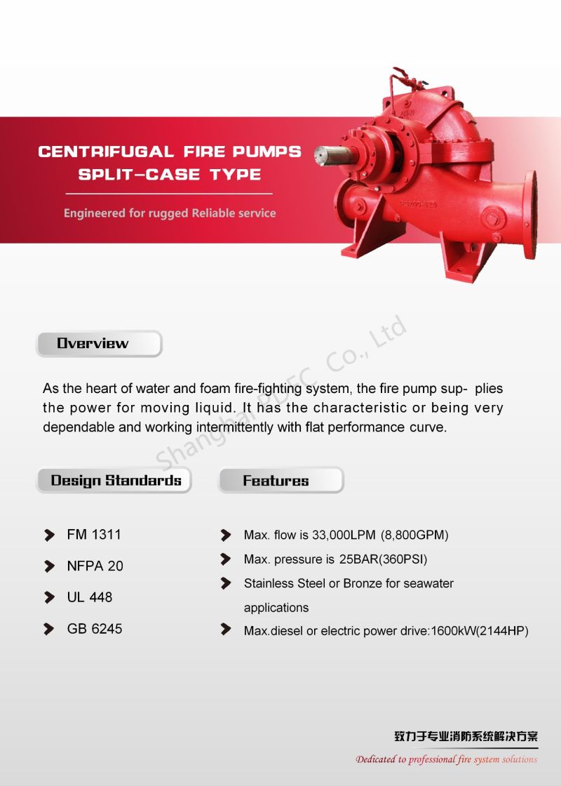 PI Series End-Suction Fire Pimp