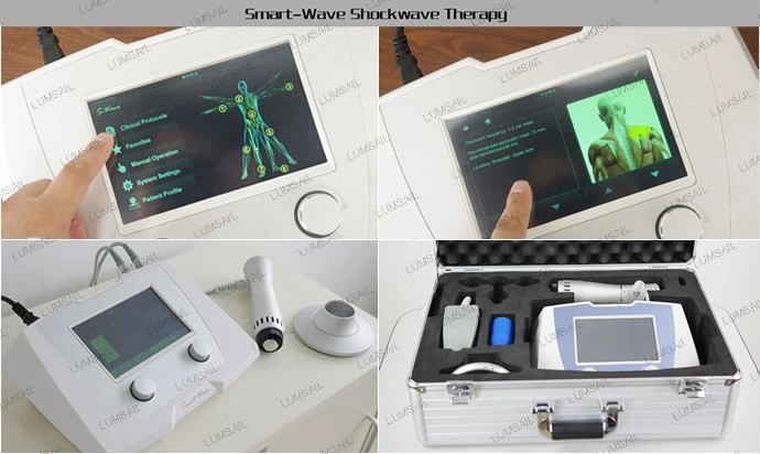 Lumsail Shockwave Therapy Portable ED Machine Penis Massage Machine Extracorporeal Shock Wave Therapy