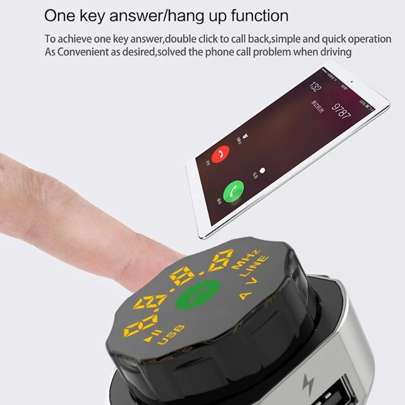 FM Transmitter Bluetooth Car MP3 Player USB Car Charger Handsfree Car Kit