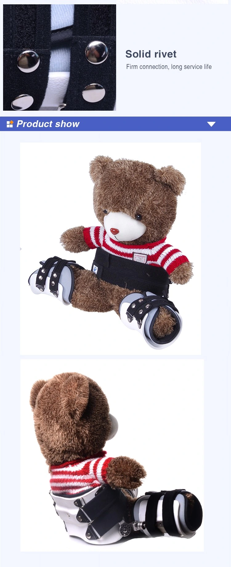 Children Hip Joint Dislocation of Hip Abduction Orthosis Fixation Hinge Adjustable Waist Leg Brace Femur Injury