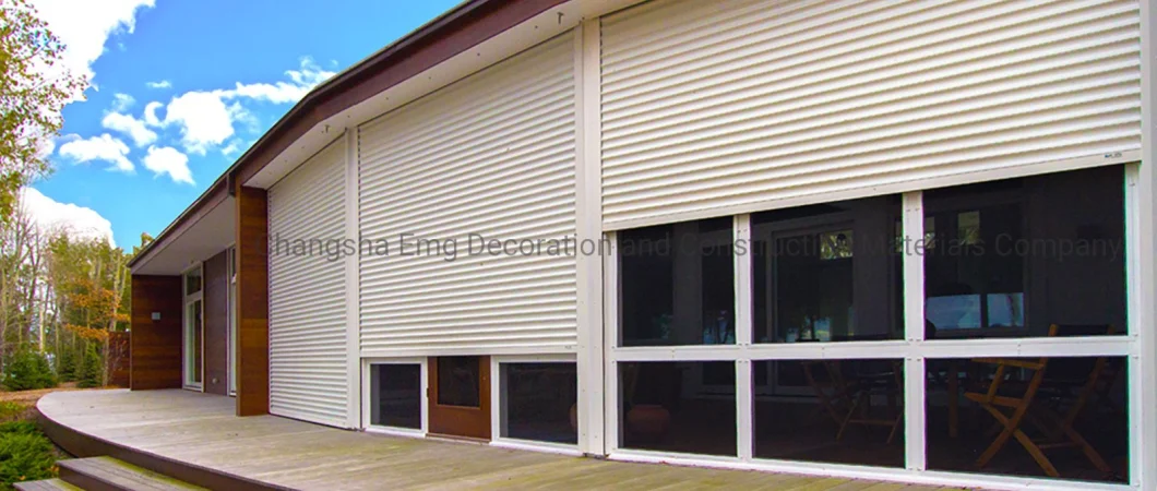 Yemag PU Foam Insulated Aluminum Roller Shutter Window/Roller Blinds/Roller Shutter/Aluminium Door/Security Door/Steel Door