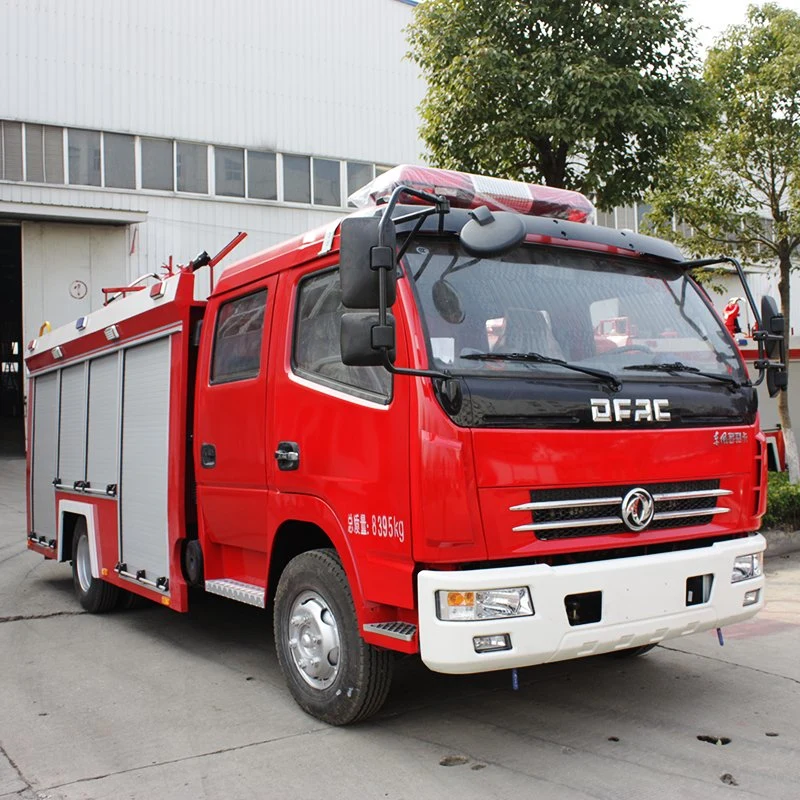 DFAC Isuzu HOWO Fire Truck with Fire Pump Diesel Engine