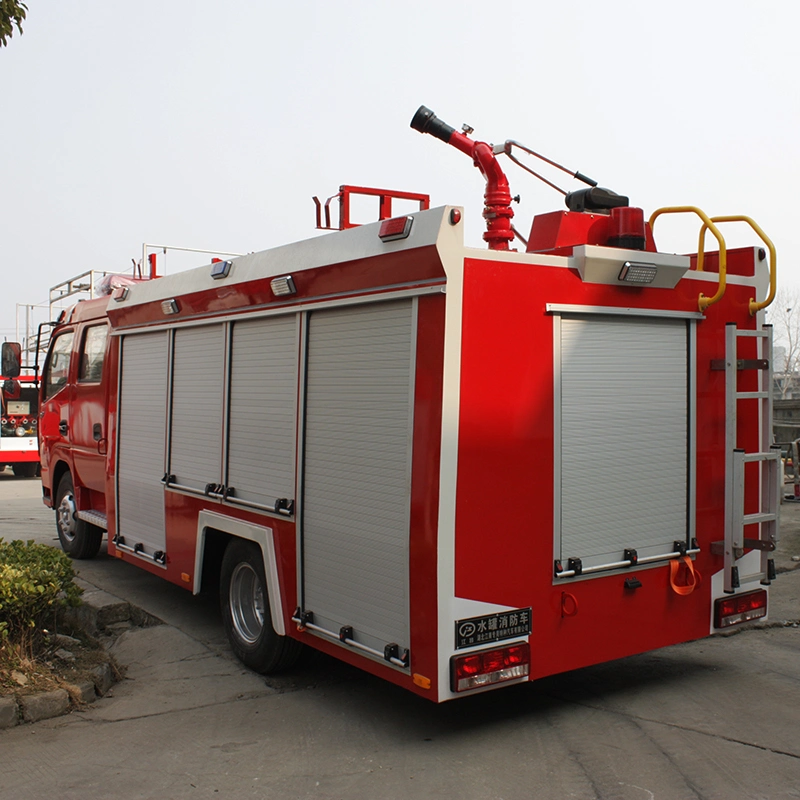 DFAC Isuzu HOWO Fire Truck with Fire Pump Diesel Engine