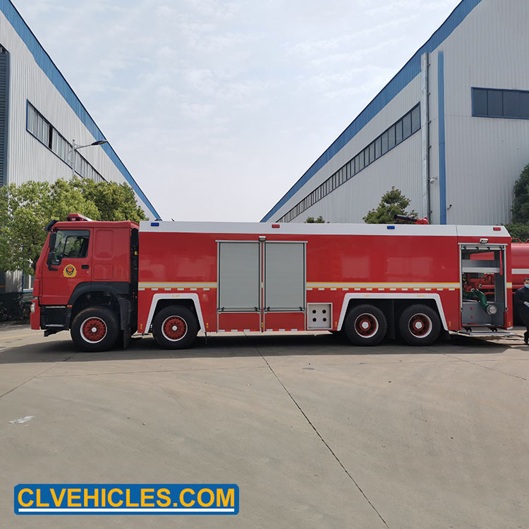 HOWO 8X4 22000L Water Tank and Foam Tank Fire Truck Firefighting Truck