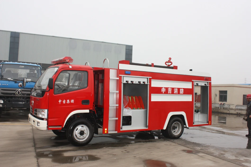 4X2 DFAC 3ton 3000L 3cbm LHD Rhd Water Tank Fire Engine Truck with Good Price