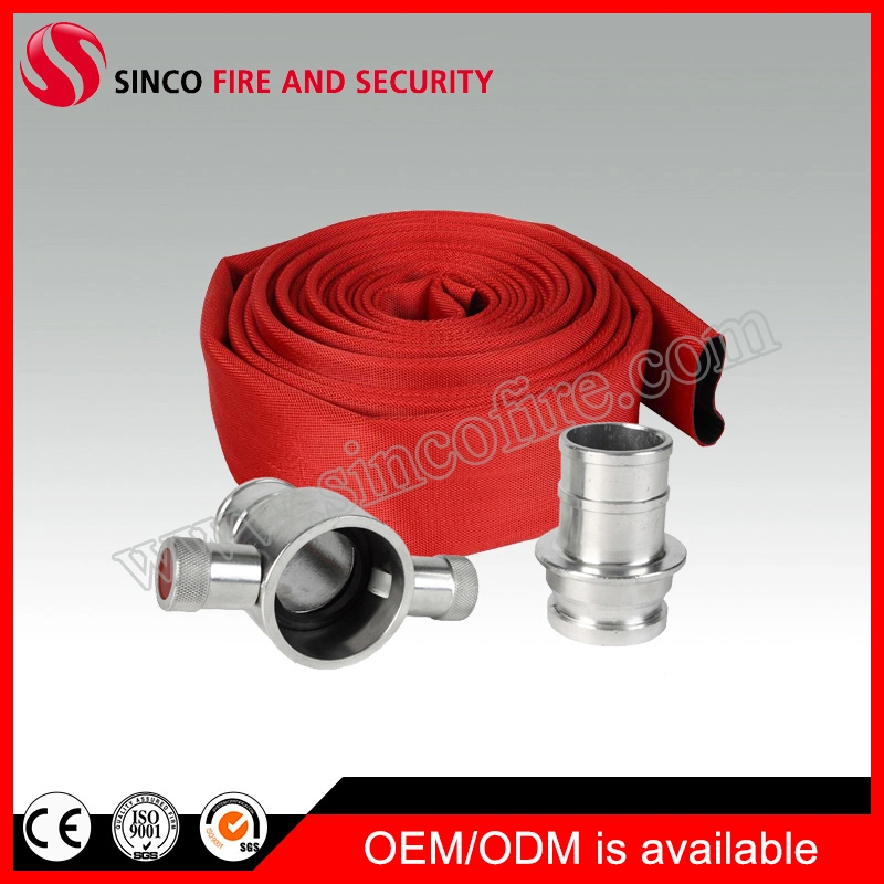 PVC/ Rubber Fire Hose Combine with John Morris Hose Coupling