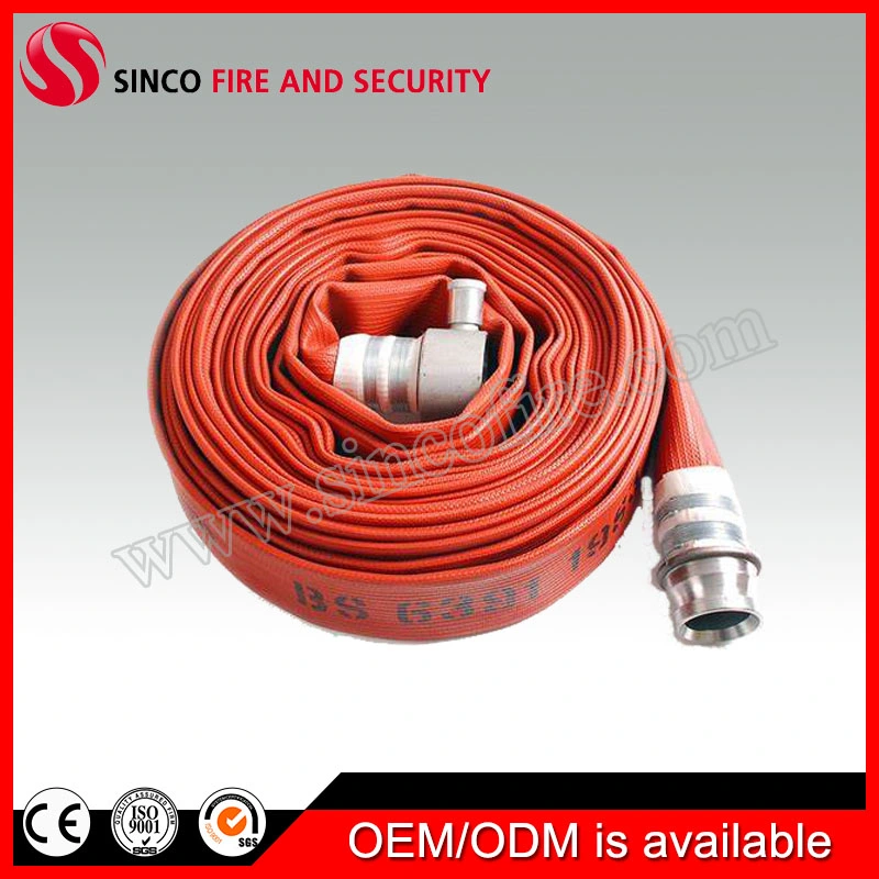 PVC/ Rubber Fire Hose Combine with John Morris Hose Coupling