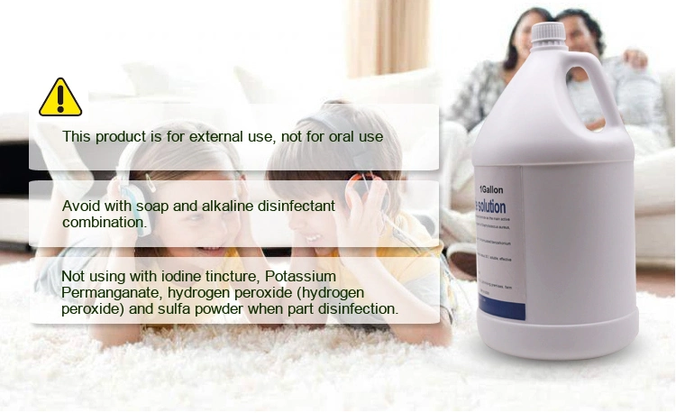 1 Gallon 3% Benzalkonium Bromide, for Skin Disinfection, Made in China, with ISO 9001