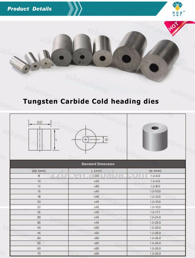 Cemented Carbide Cold Forging Dies