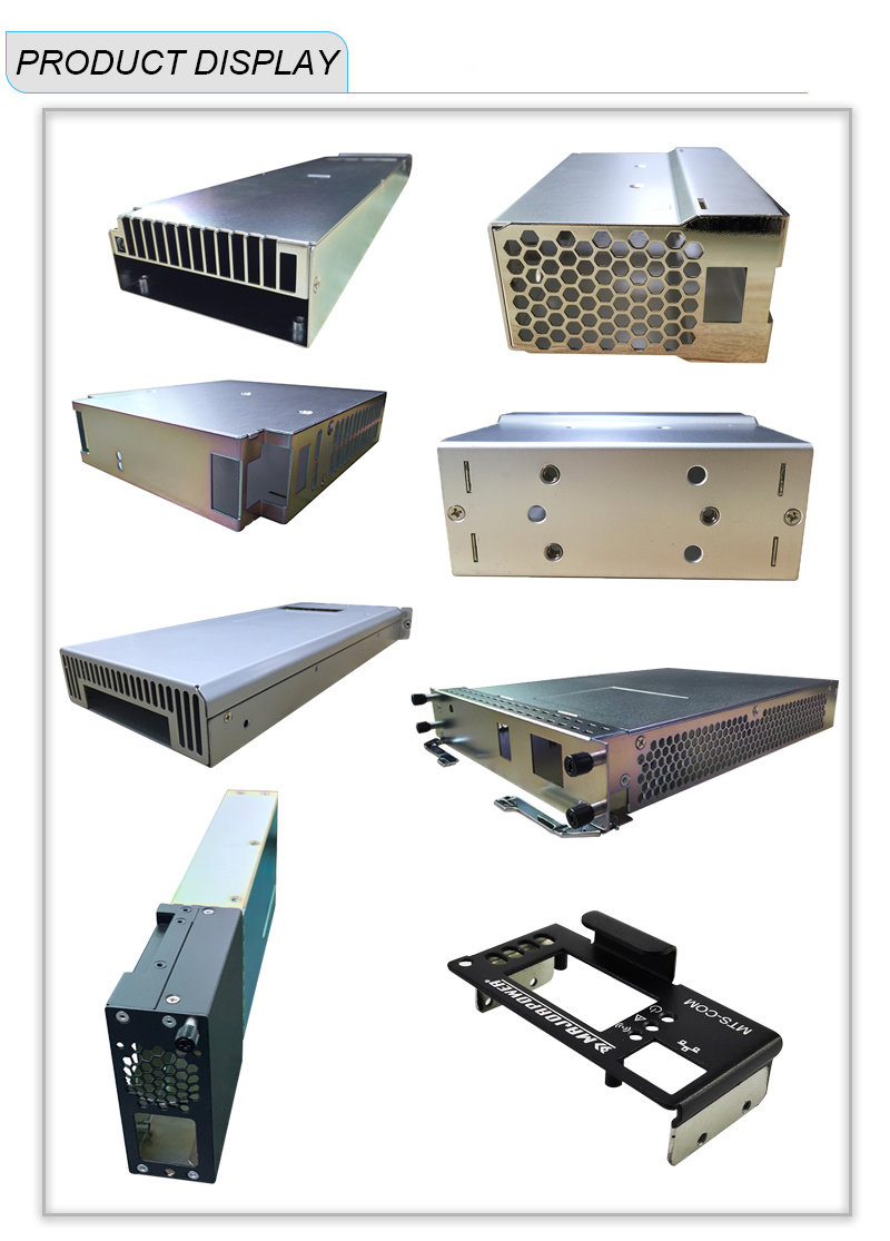 Bending and Stamping Aluminum Box Sheet Metal Equipment OEM Galvanized Steel Structure Manufacturer