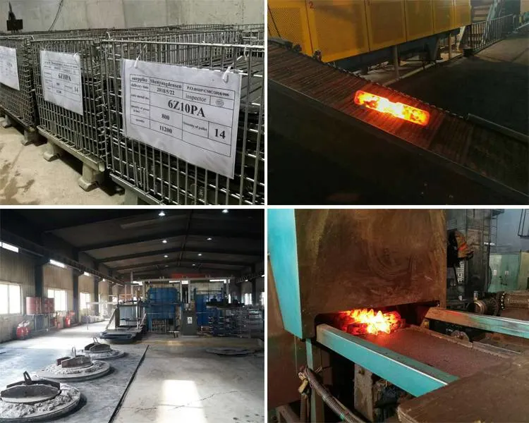 Densen Customized Carbon Steel Forging Crawler Belt Parts or Conveyor Belts Parts