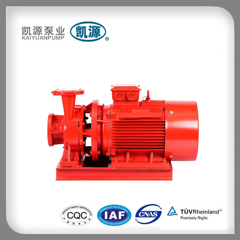 3.7kw Horizontal Centrifugal Fire-Fighting Pump, End Suction Fire-Fighting Water Pump