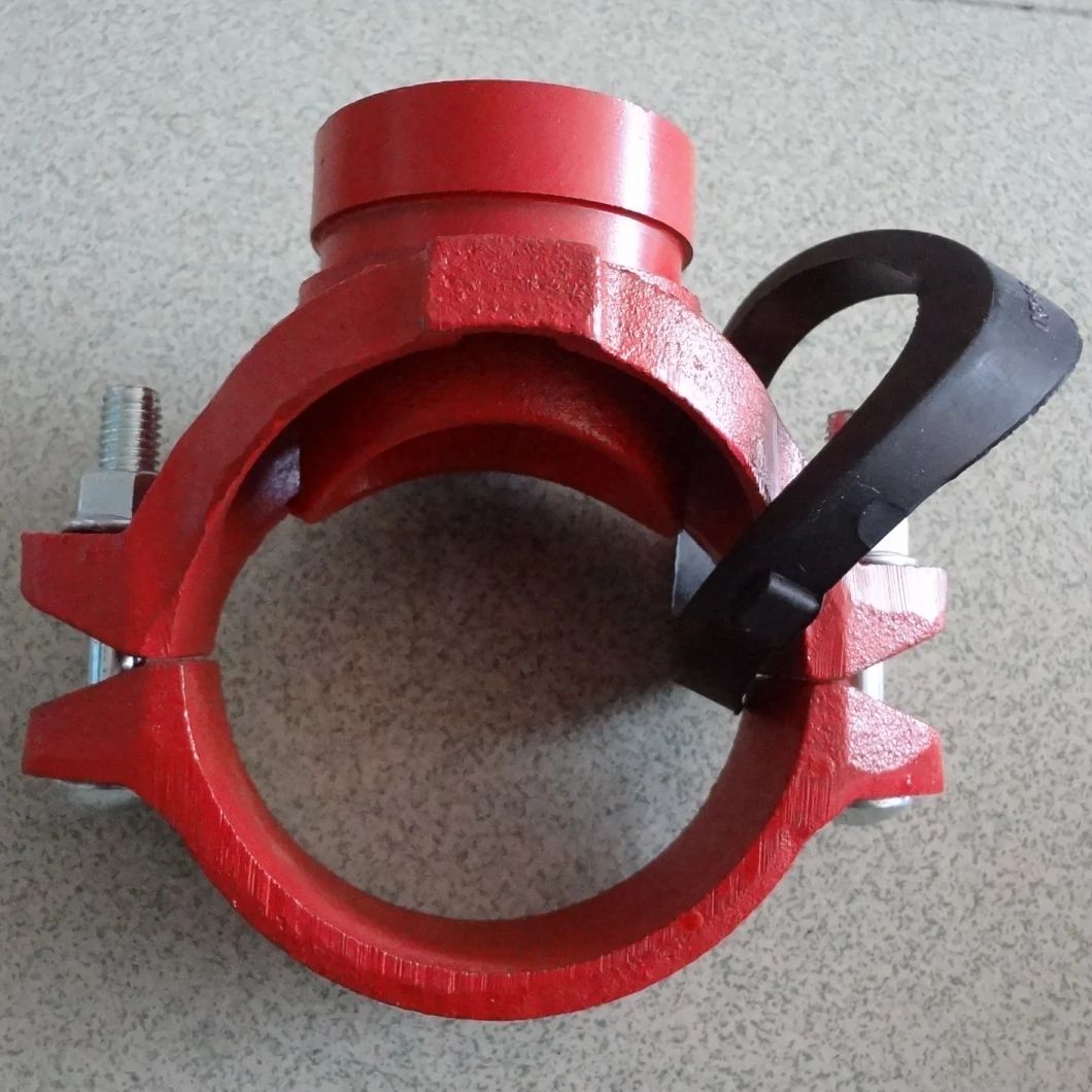 Dci ASTM a-536 Grooved Mechanical Tee in Fire Protection System / Grooved mechanical Fittings UL Listed and FM Approved