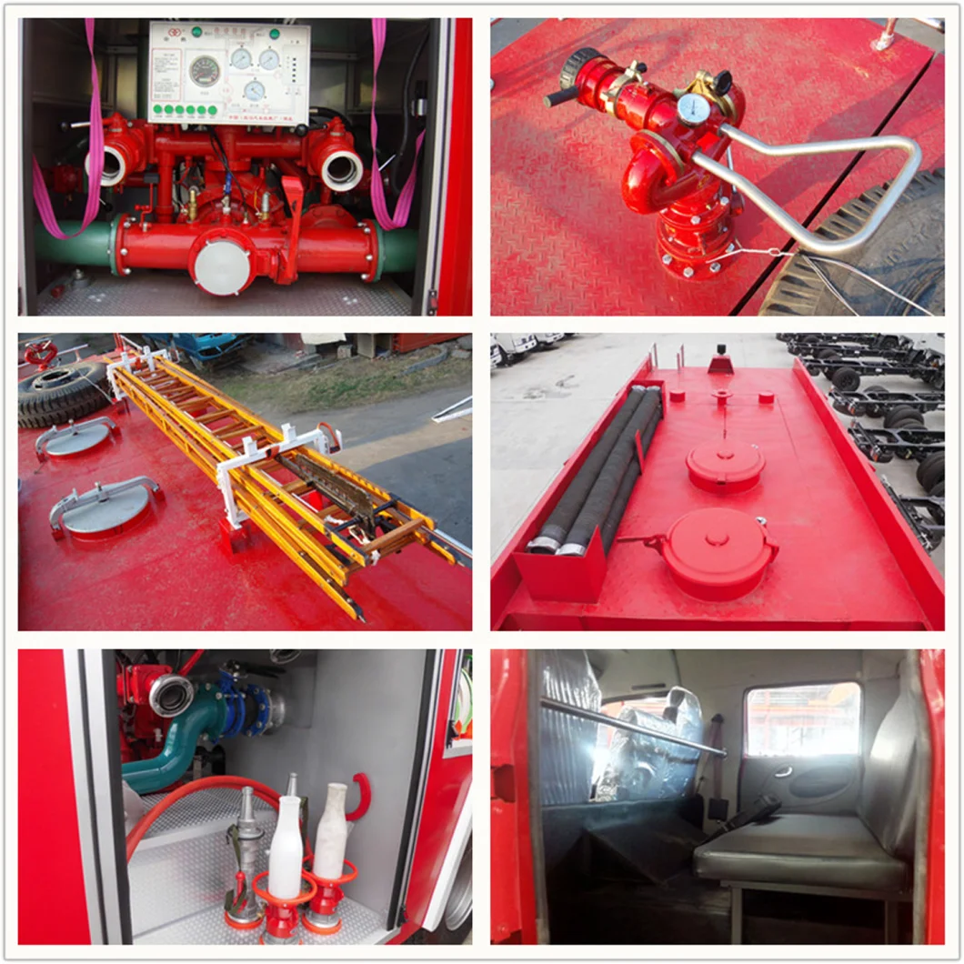 Isuzu Giga 12000liters Water 3400liters Foam 2000liters Powder Water Foam Powder Combined Fire Fighting Engine