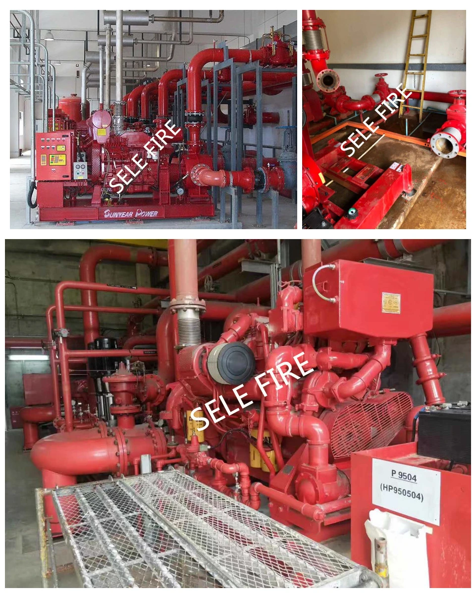 Fire Fighting System Diesel Engine Driven Automatic Split Case Fire Fighting Pump UL/FM