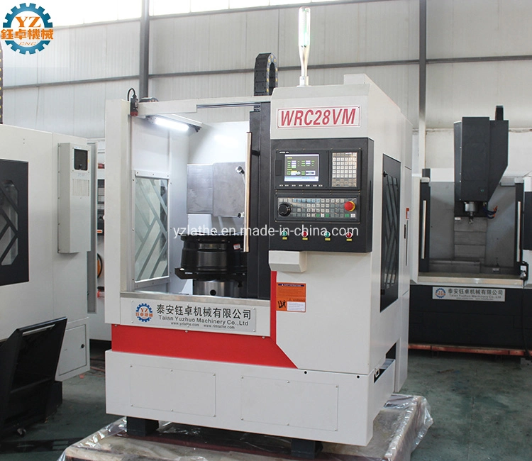 New Design CNC Lathe Machine for Repairing Car Alloy Wheel Vertical CNC Lathe