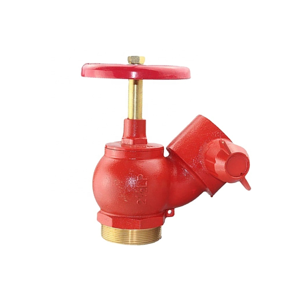 Brass Fire Valve Special Fire Stop Valve 45° Fire Hydrant