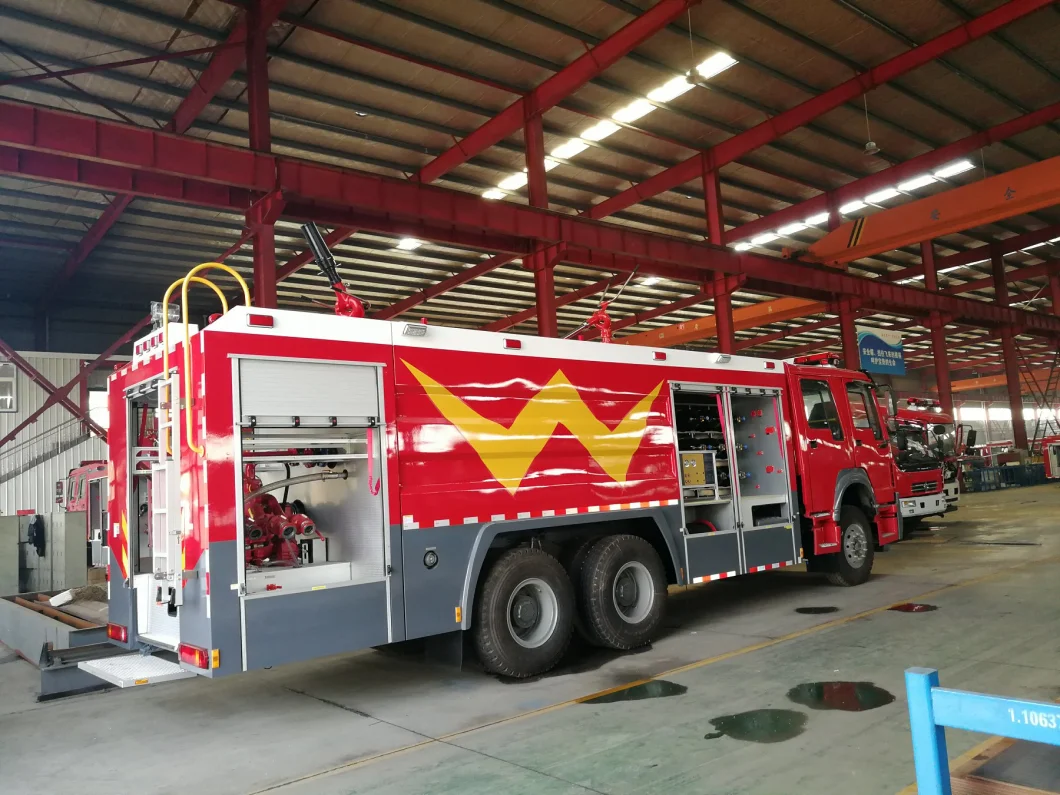 Sinotruk HOWO 16tons Fire Fighting Equipment Fire Truck