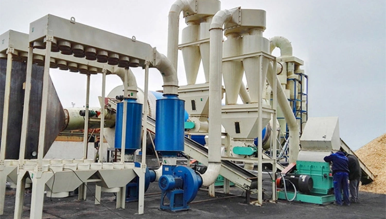 Factory Price Rice Husk Biomass Pellet Production Line for Biomass Fuels