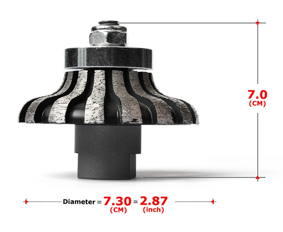 Marble Stone Diamond Hand Profiling Wheels Diamond Router Bit