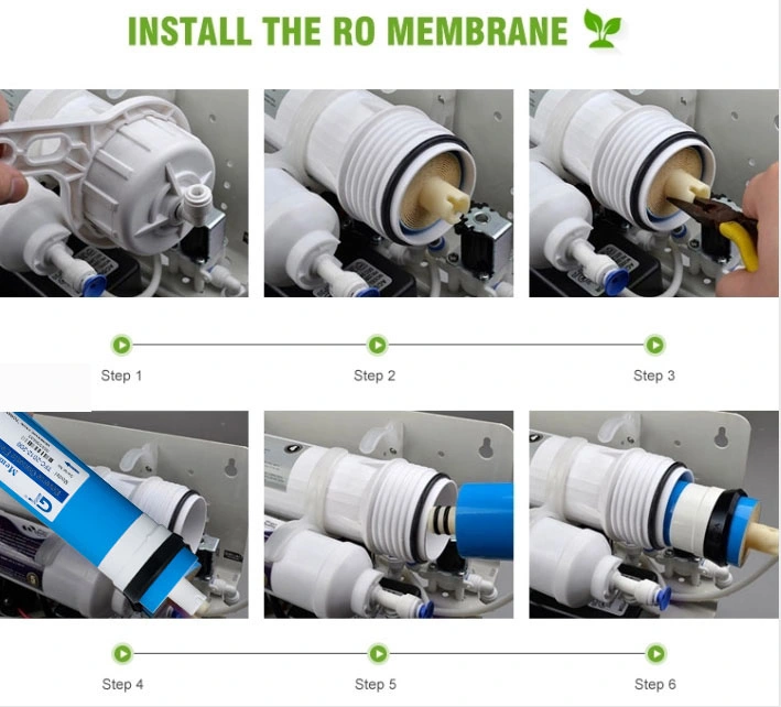 Water Purification Systems Reverse Osmosis Membrane for Home Use