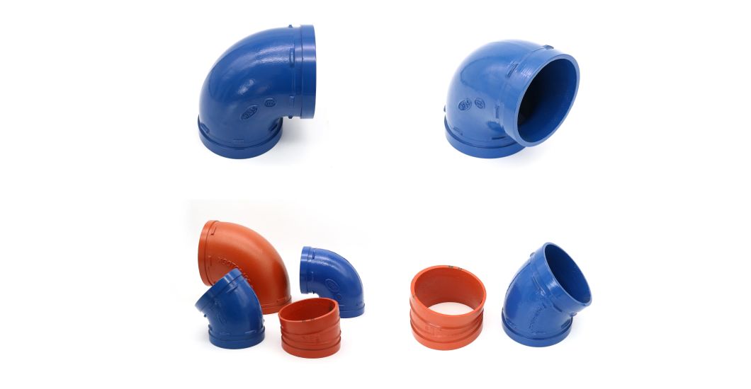 FM/UL Approved Grooved Elbow for Fire Sprinkler System