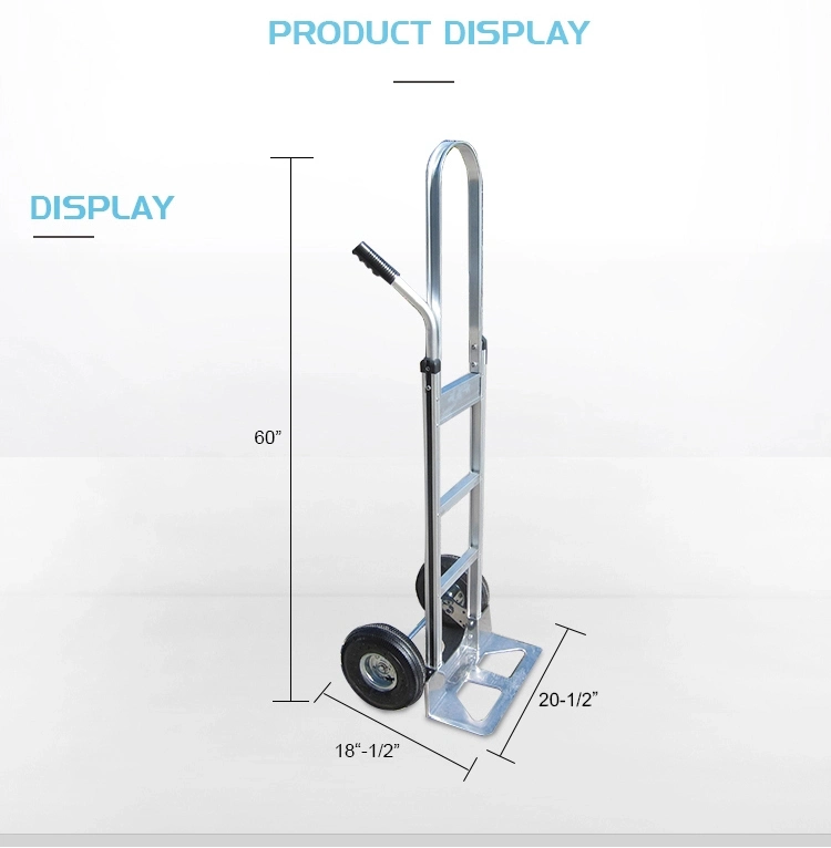 Trolley Hand Warehouse Heavy Duty Industrial Steel Cart Trolley for 2 Wheel Hand Platform Truck